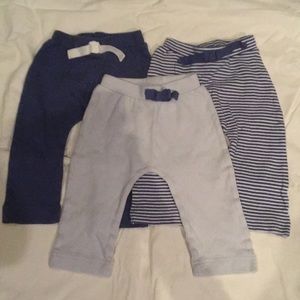 2/$12 Touched by Nature 3 pack Organic Cotton Pant